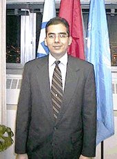 Arto, at the UN in NY
